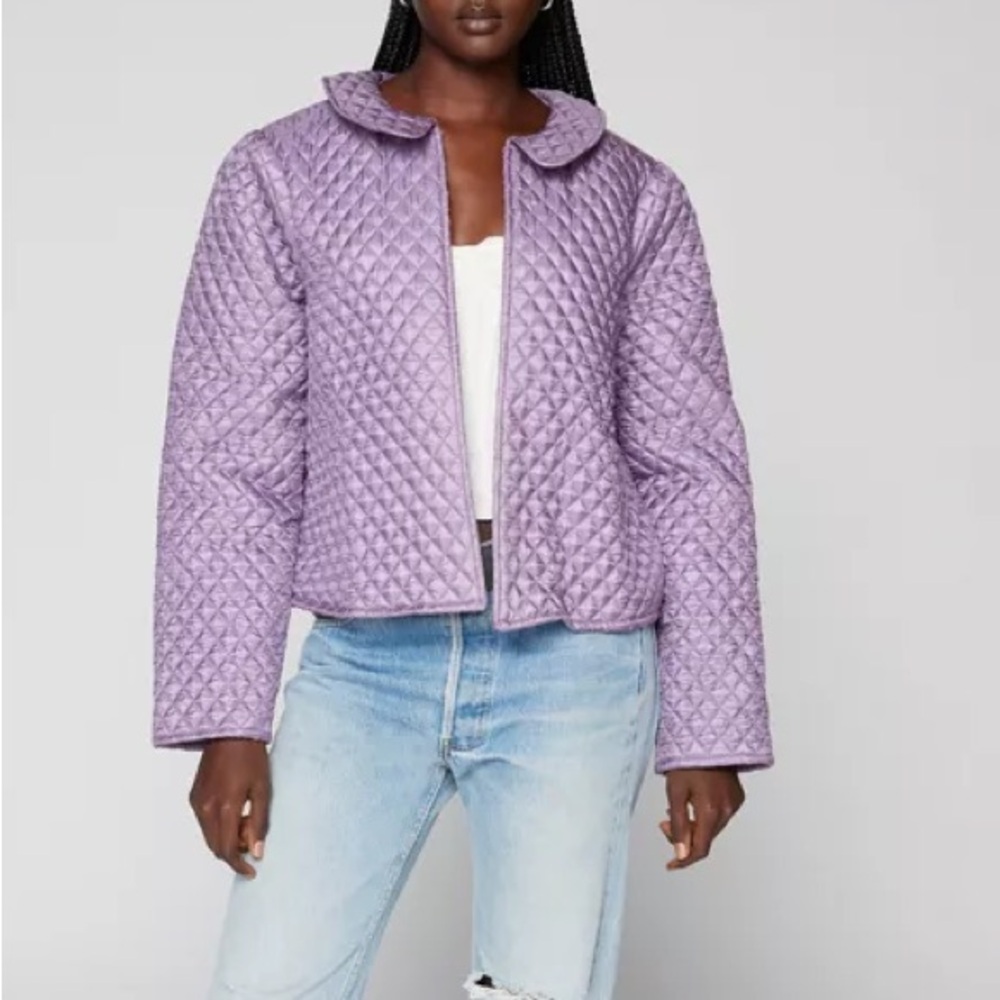 Urban Outfitters‎ NWOT Satin Quilted Jacket